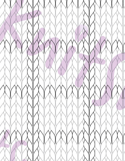 Best Knitting Chart for Designing Fair Isle Knitting  BLANK | Better than a spreadsheet!